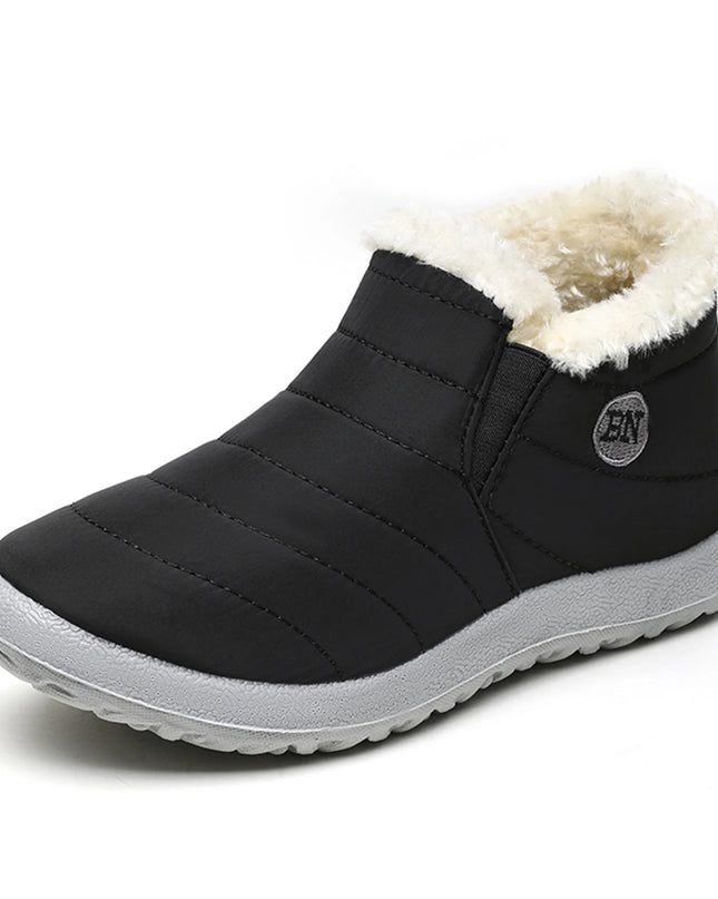 Waterproof Low‑Top Hiking Shoes for Women – Non‑Slip Warm Snow Boots