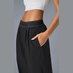Premium Straight-Leg Quick-Dry Yoga & Sports Pants for Women-HighTouch