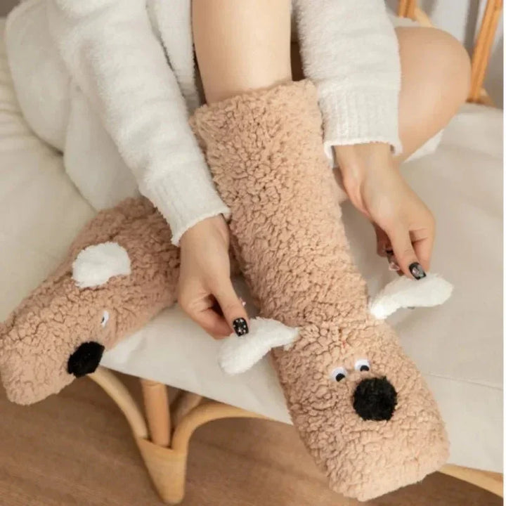 Women's Sherpa Socks – Warm, Fluffy & Cosy