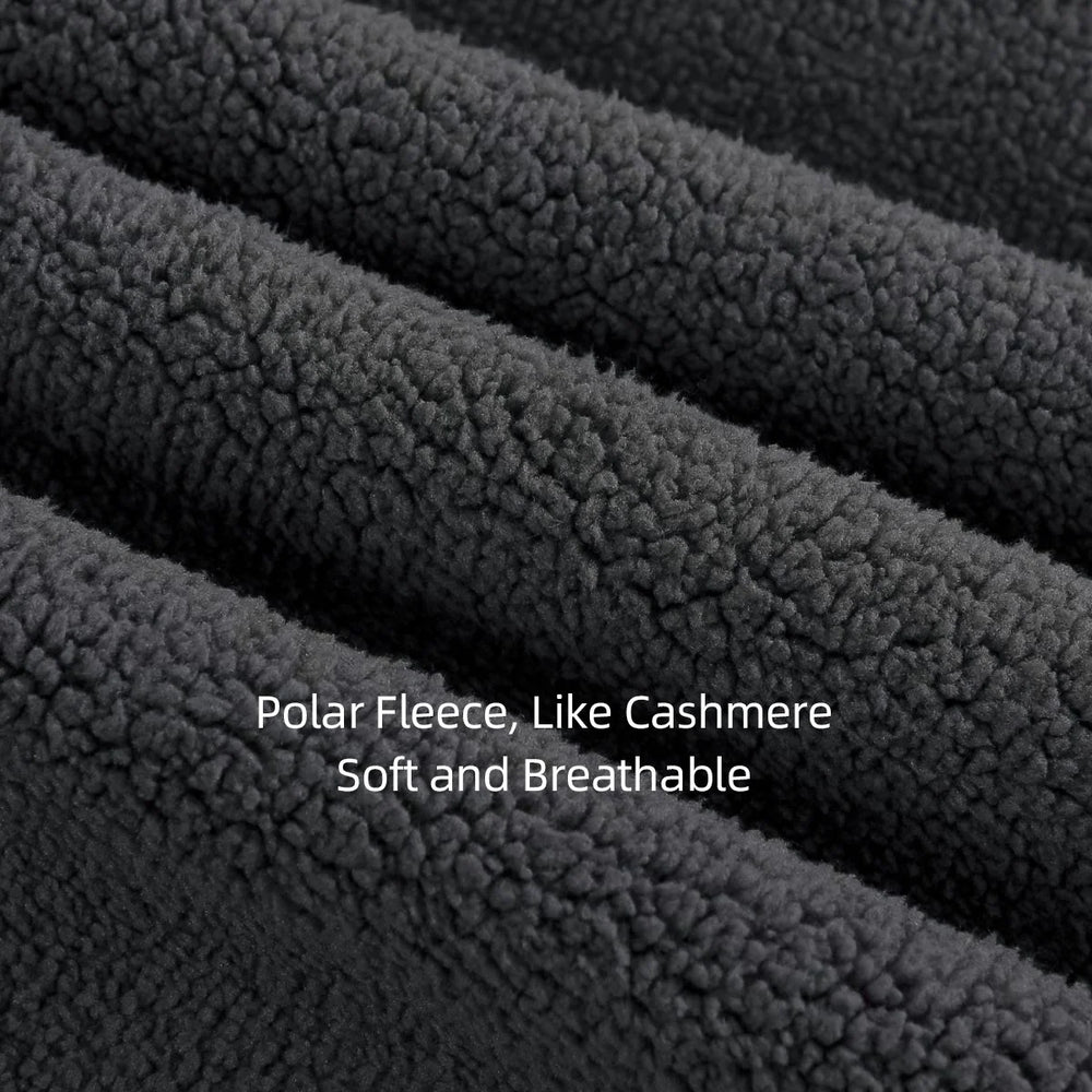 Heavyweight Cotton & Velvet Hoodie-HighTouch