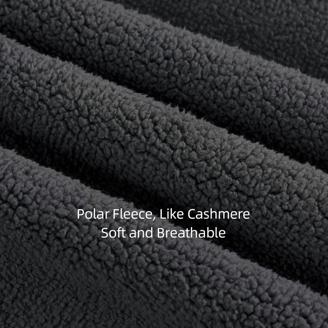 Heavyweight Cotton & Velvet Hoodie-HighTouch