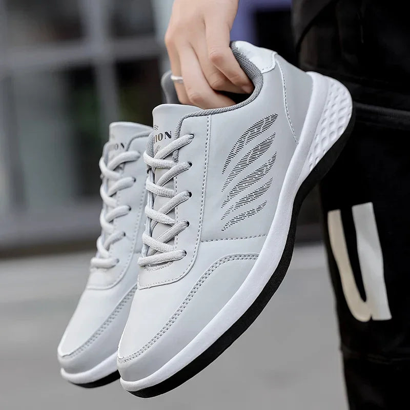 Men's Urban Sole Sneakers – Cushioned Leather Shoes