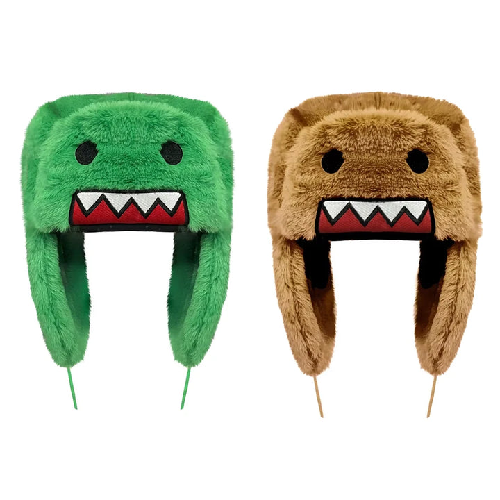 New Winter Warm Sprint Autume Brown Hat Ushanka Hat Cute Winter Hat for Boys Girls Kids Cartoon Anime Cap Gorras