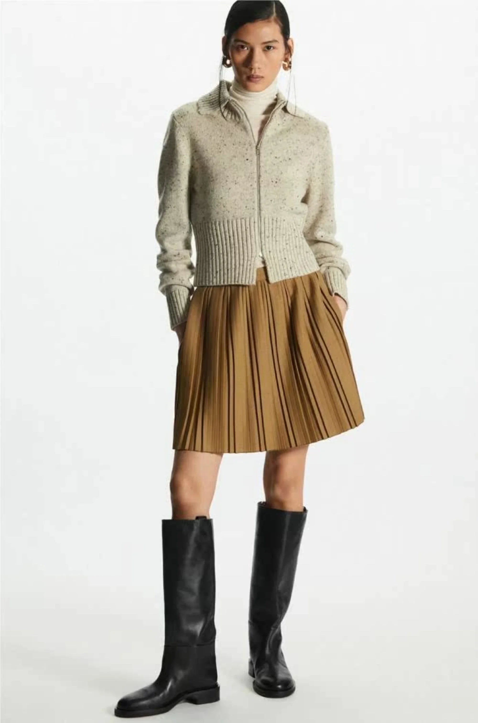 Ethereal Kostuum 2025 Tailored Short Wool Coat