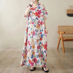 Bohemian Ethnic Summer Dress – Vintage Loose Streetwear-HighTouch
