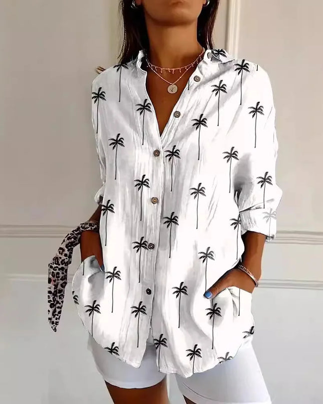 Harper | Elegant Floral Shirt & Blouse