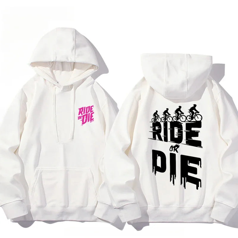 Unisex “Ride or Die” Cotton Hoodie-HighTouch