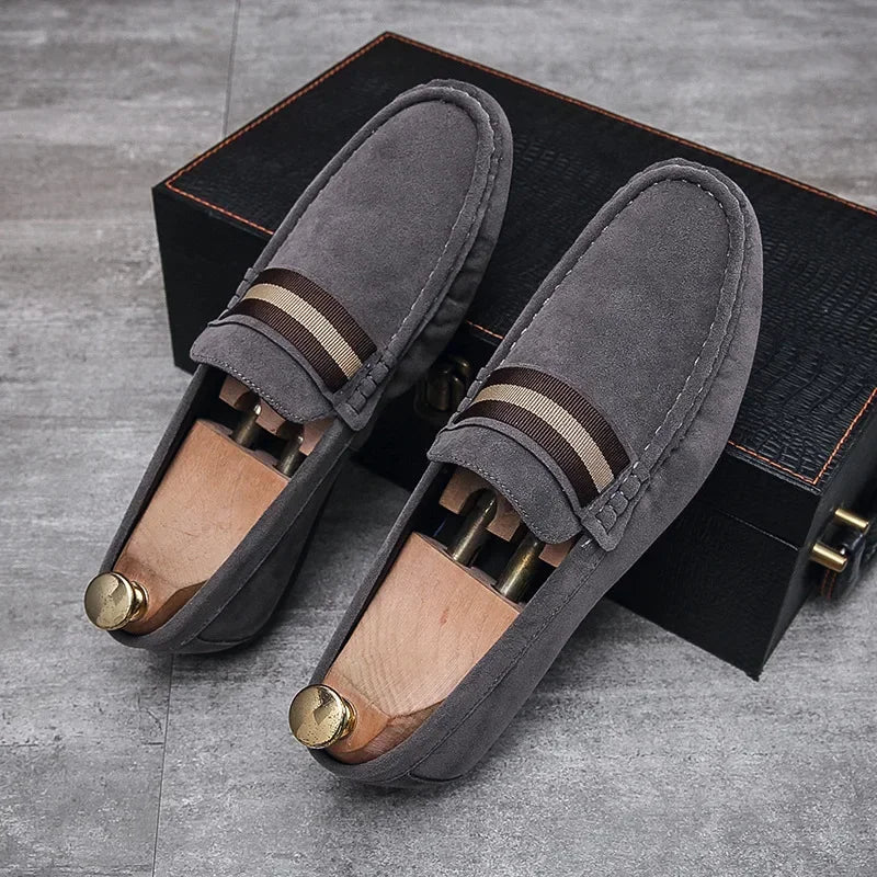 Fashion Suede Men’s Casual Loafers