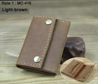 Crazy Horse Leather Card Holder-HighTouch