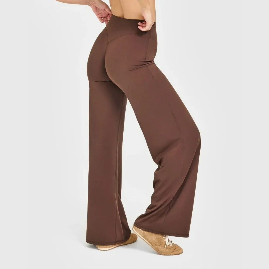 Ultra-Soft Butter Straight-Leg Yoga Pants Women-HighTouch