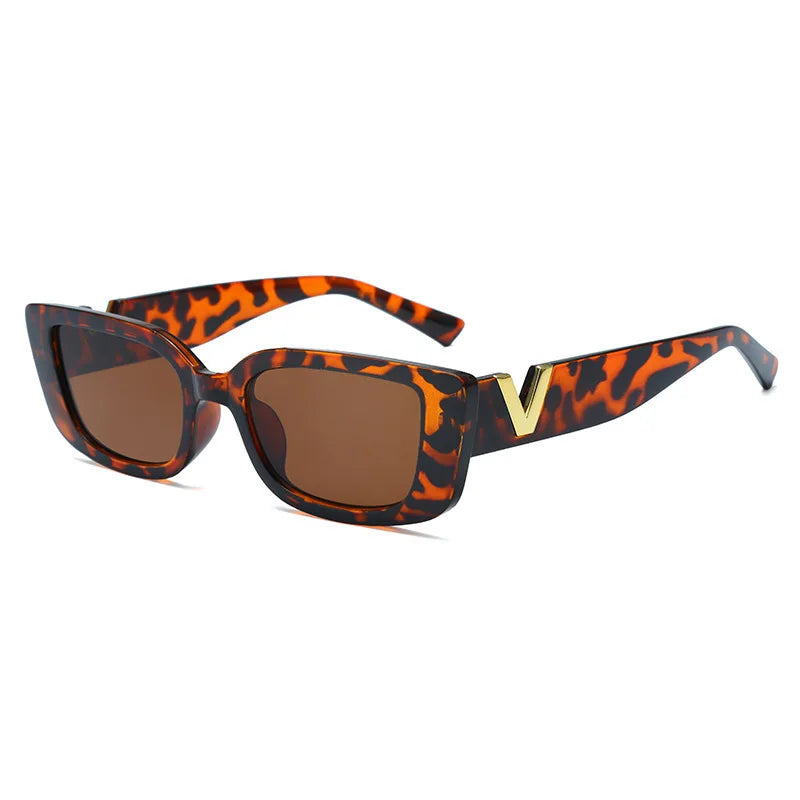 Retro Small‑Frame Cat‑Eye Sunglasses-HighTouch