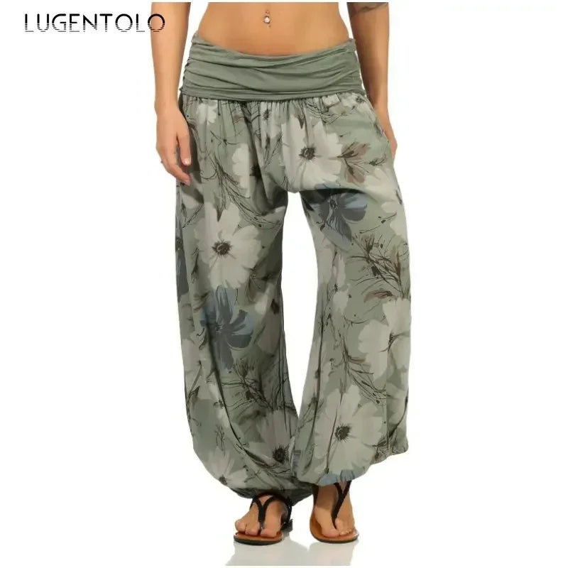 Plus-Size Harajuku Harlan Wide-Leg Pants