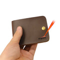 Personalized Leather Credit Card Holder