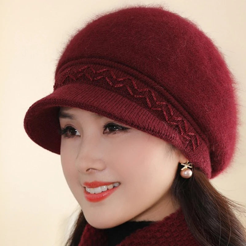 Double-Layer Winter Baseball Beanie