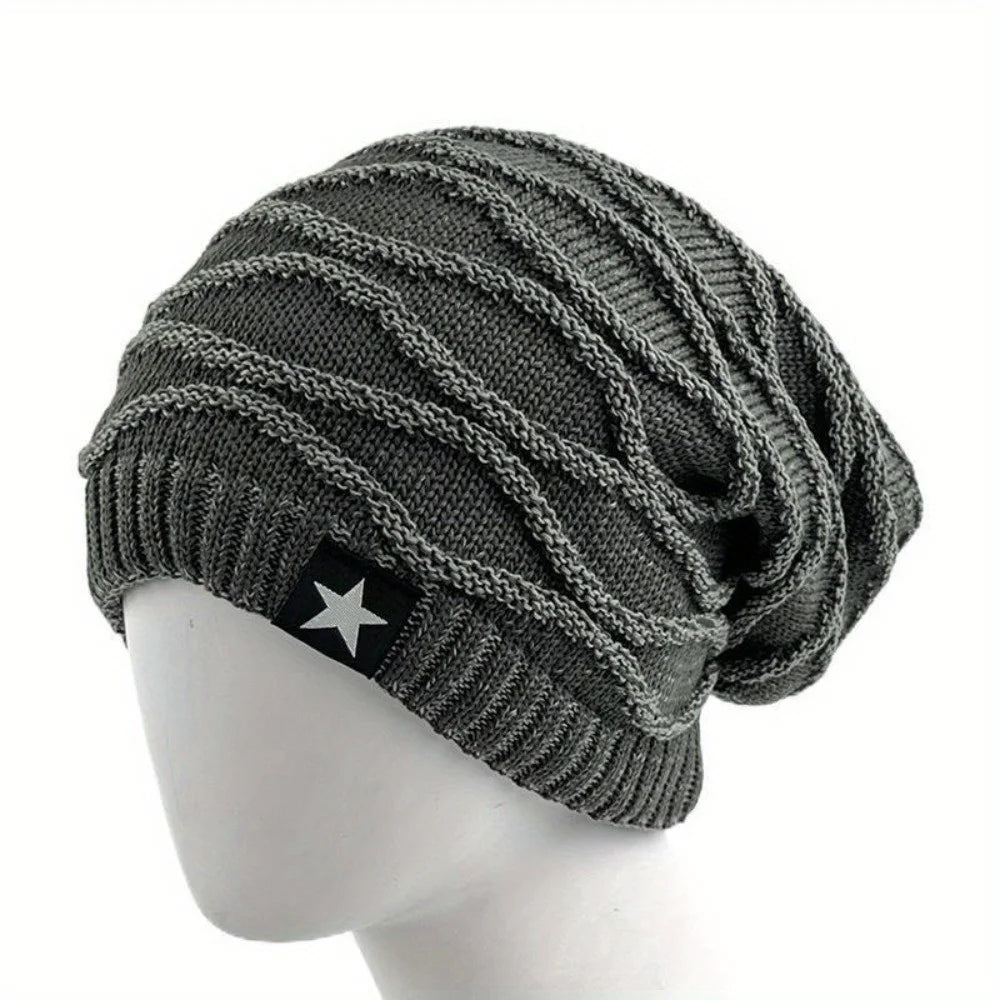 Fur-Lined Slouchy Winter Beanie Unisex