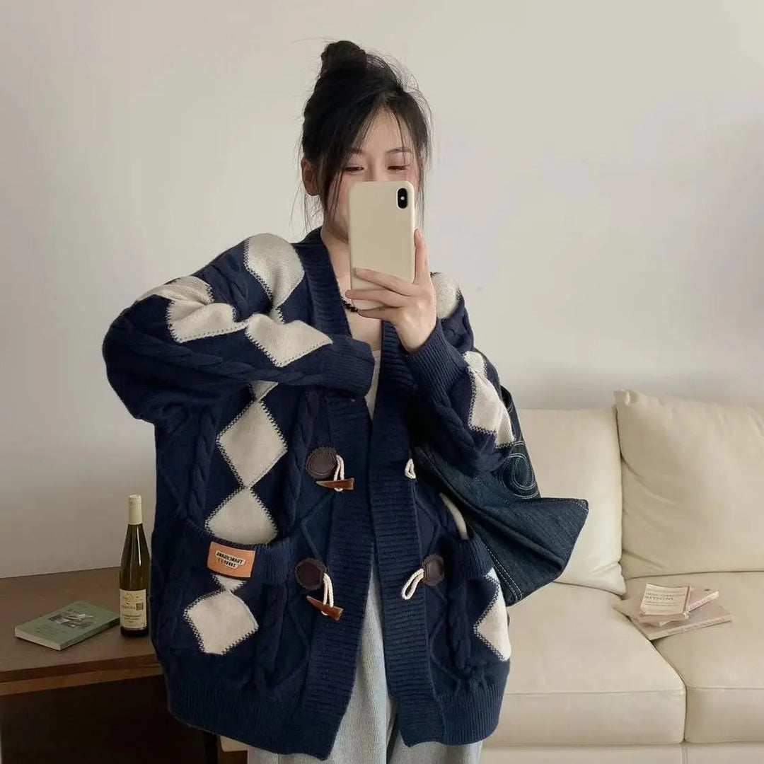 Women’s Knitted Open Cardigan Coat-HighTouch