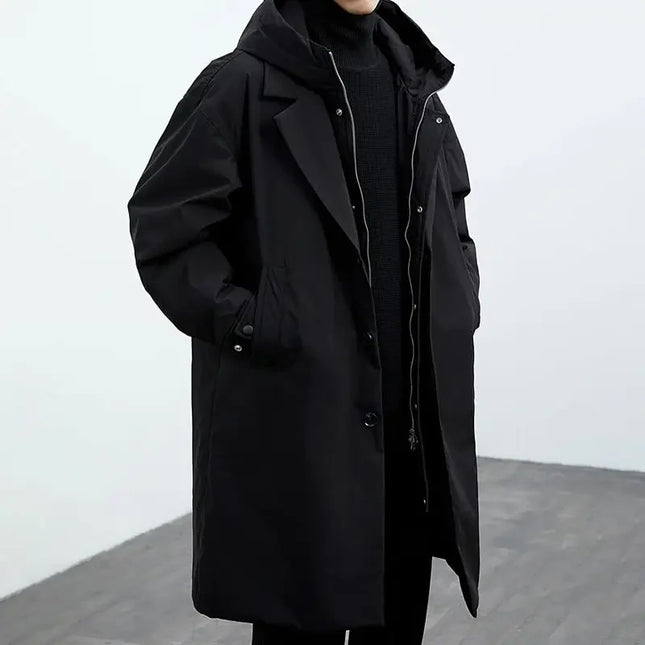 Korean Cargo Padded Jacket Men