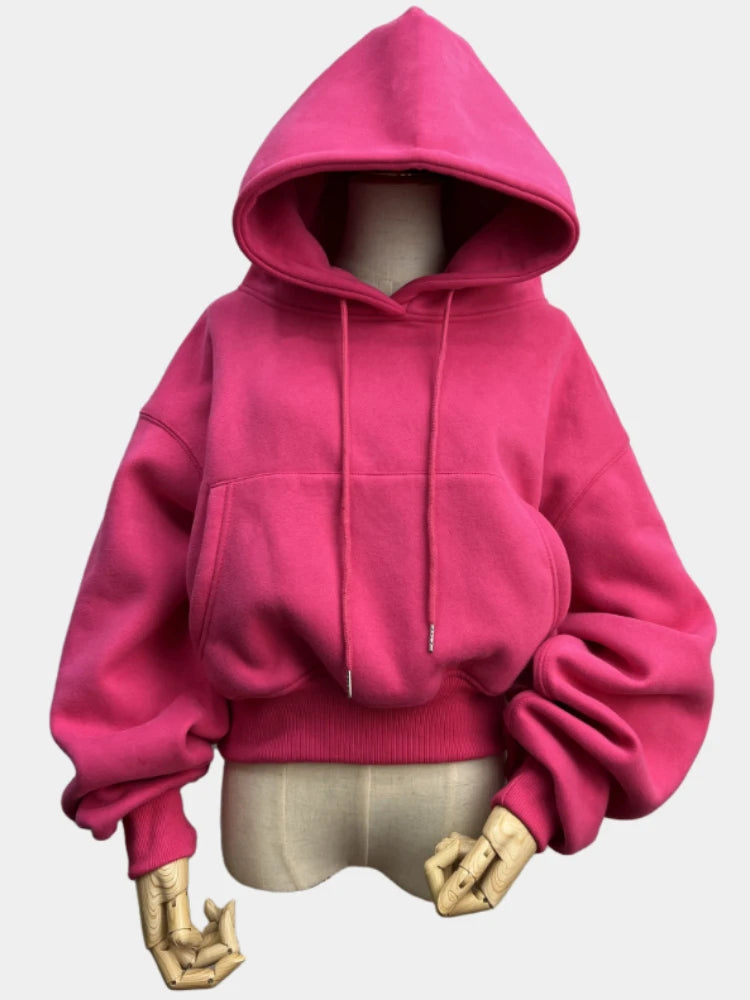 Women’s Fleece Tracksuit Set – Soft Hoodie & Jogger Pants for Cozy Style