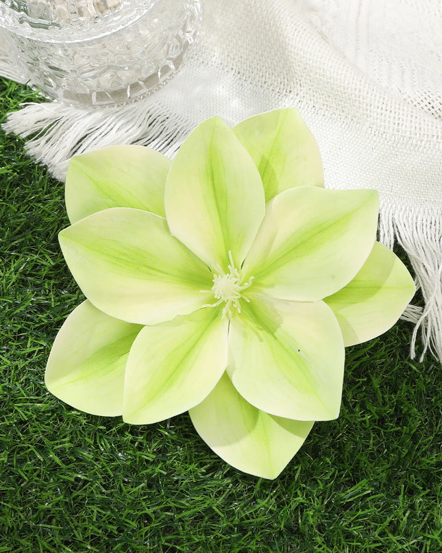 AWAYTR Bohemian Hawaiian Flower Hair Clip – Romantic Side Bash Clip for Women & Girls