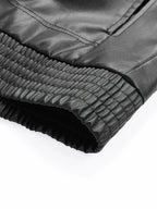 Men’s Lapel Leather Jacket-HighTouch