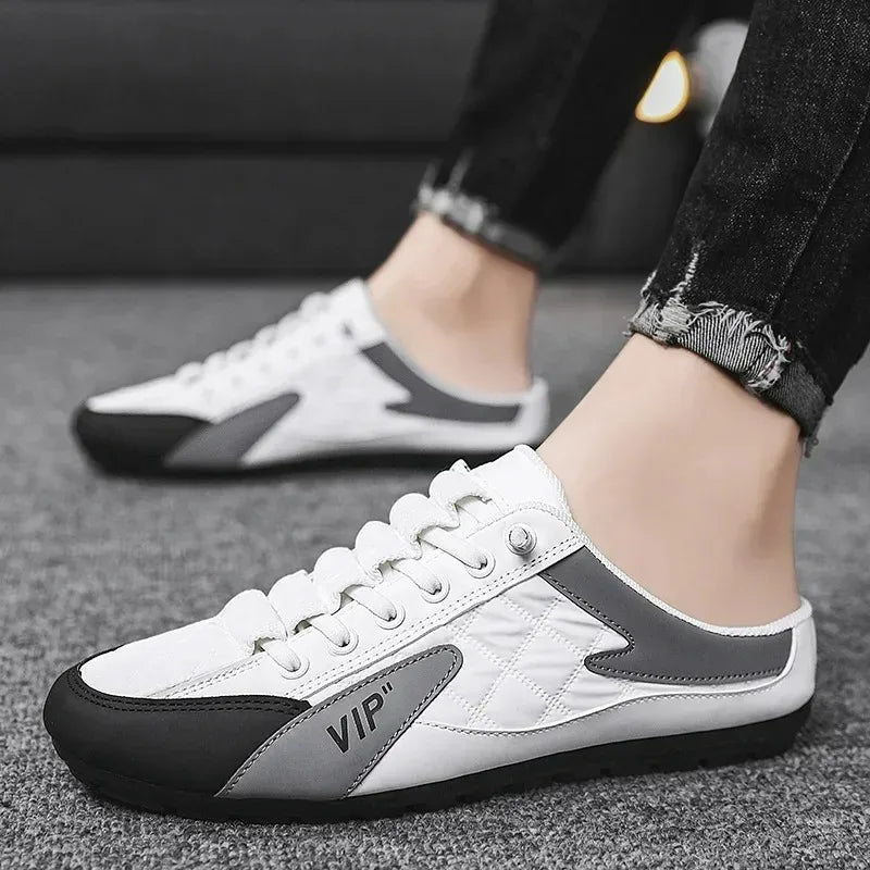 Men’s Soft-Sole Flat Slippers – Breathable Summer Casual Shoes-HighTouch