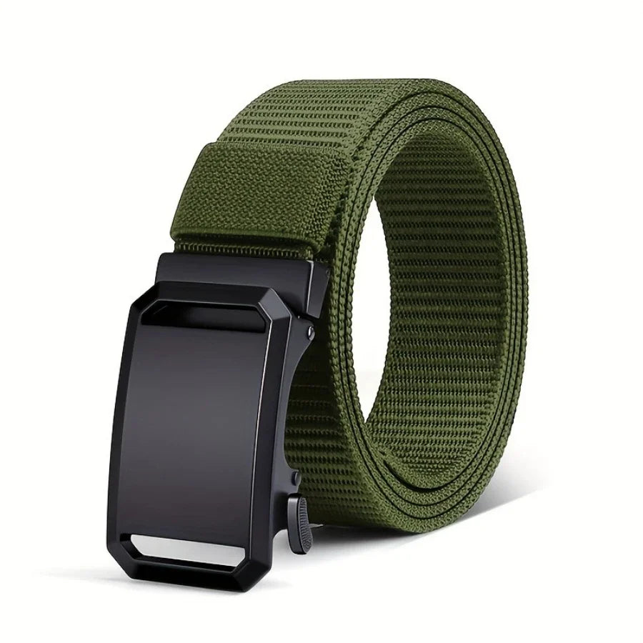Automatic Buckle Canvas Tactical Belt