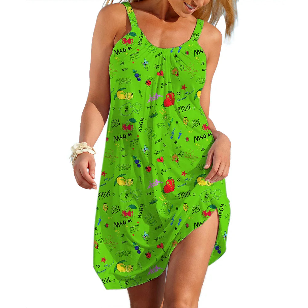 Summer Women's Slip Dress Casual Clothes