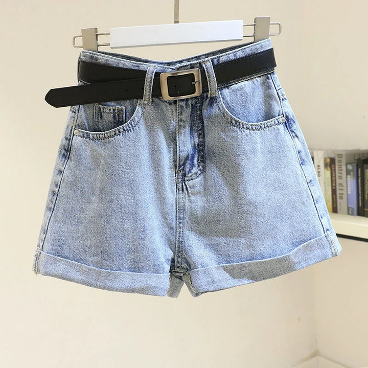 Classic Wide‑Leg Denim Shorts – Effortless, Everyday Cool-HighTouch