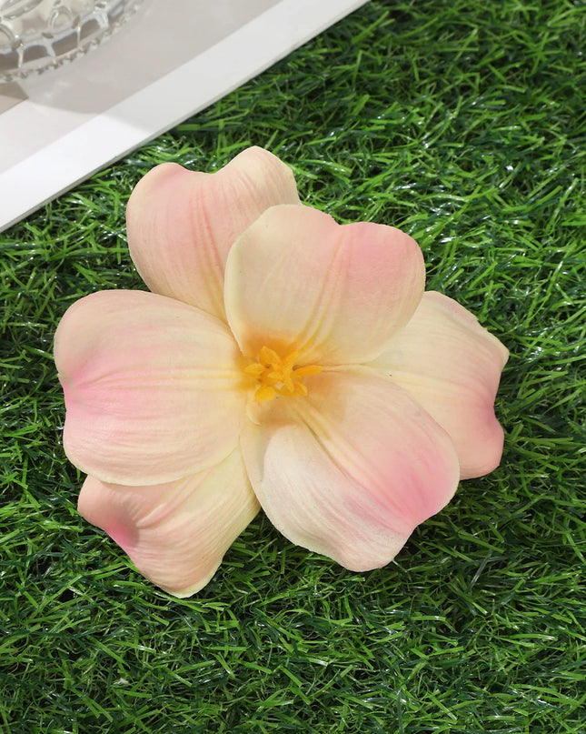 AWAYTR Bohemian Hawaiian Flower Hair Clip – Romantic Side Bash Clip for Women & Girls