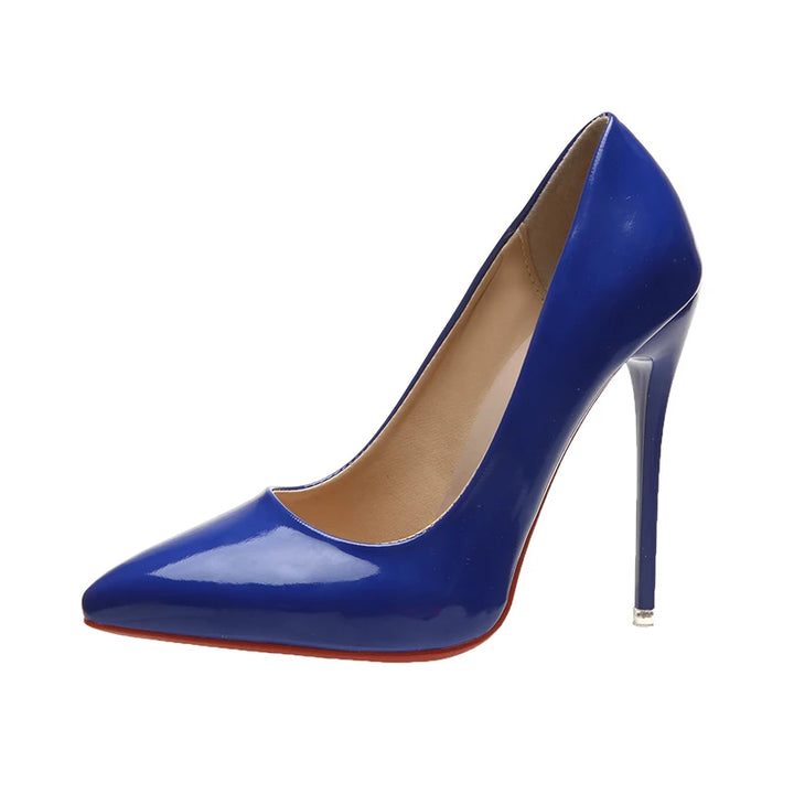 Women's 12 cm Patent Stiletto High Heels-HighTouch