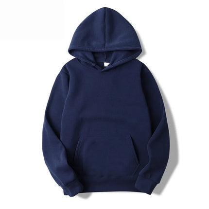 Unisex Solid-Colour Hoodie