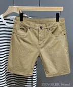 Men's Plus Size Summer Cotton Shorts – Loose Oversized Breeches-HighTouch