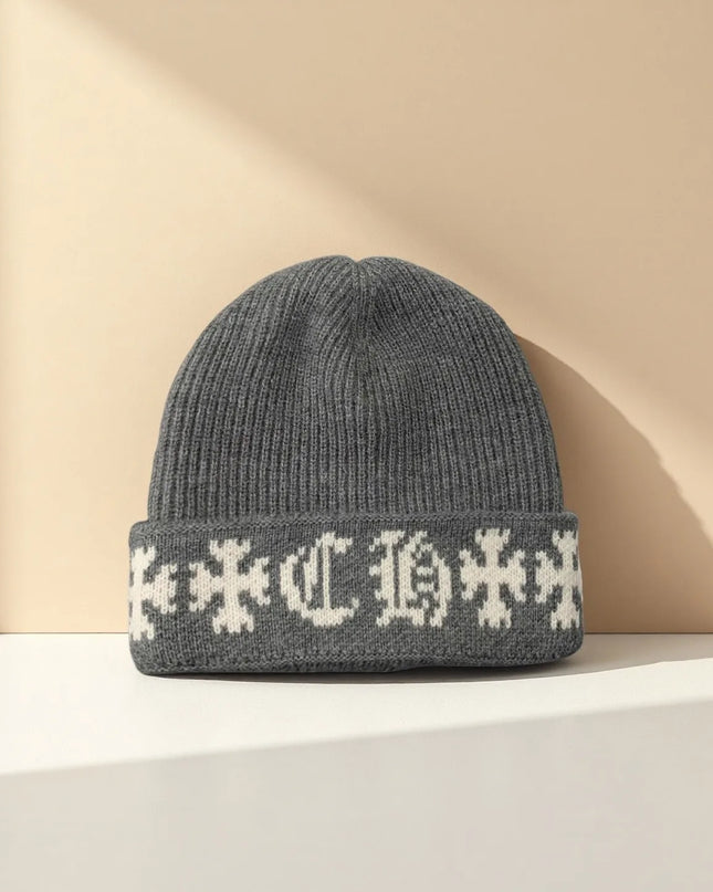 Alien Print Beanie – Soft & Warm Knit Hat for Men & Women