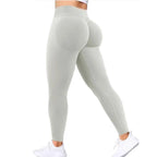Women’s High-Waisted Seamless Hip-Lifting Yoga Leggings – Summer Fast-Dry Fit-HighTouch