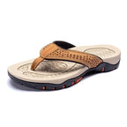Men’s Non-Slip Rubber Flip Flops – Lightweight & Quick-Dry Comfort-HighTouch