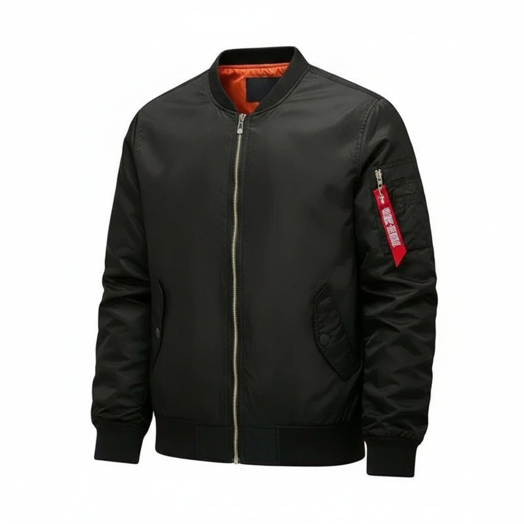 Men’s MA1 Pilot Bomber Jacket-HighTouch