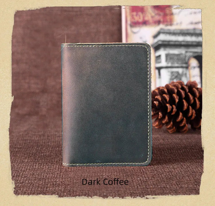 Genuine Cow Leather Passport Wallet