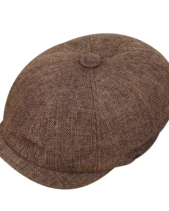 Vintage Tweed Peaky Blinders Flat Cap – Heritage Style Unisex