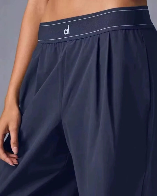 Women’s High-Waist Straight & Wide-Leg Suit Pants – Casual Chic Trousers with Pockets