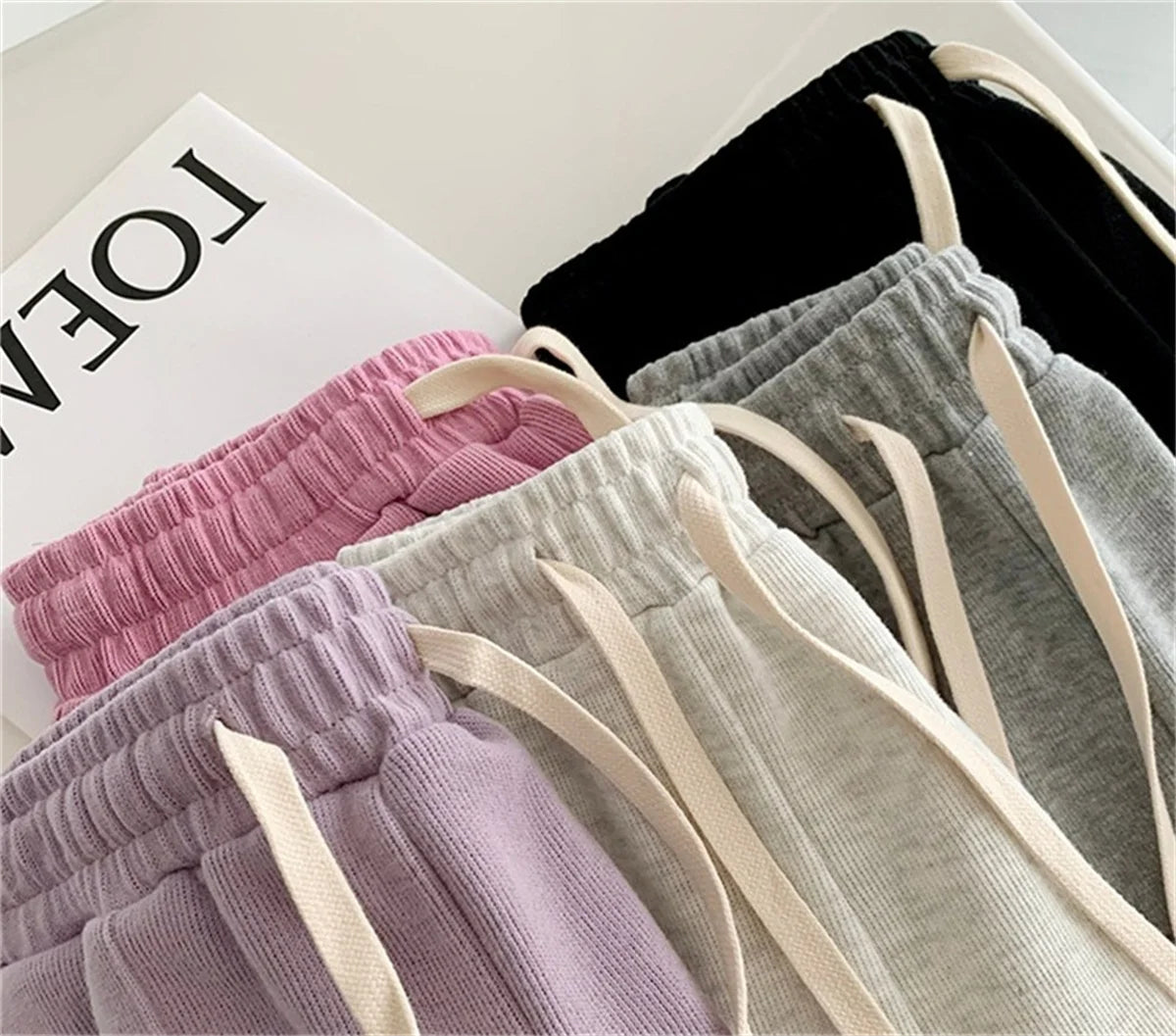 Comfy Retro Korean High-Waist Loose Shorts – Relaxed Chic & Sporty Comfort