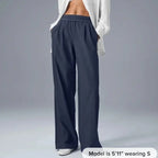 Women’s High-Waist Loose Wide-Leg Quick-Dry Pants-HighTouch