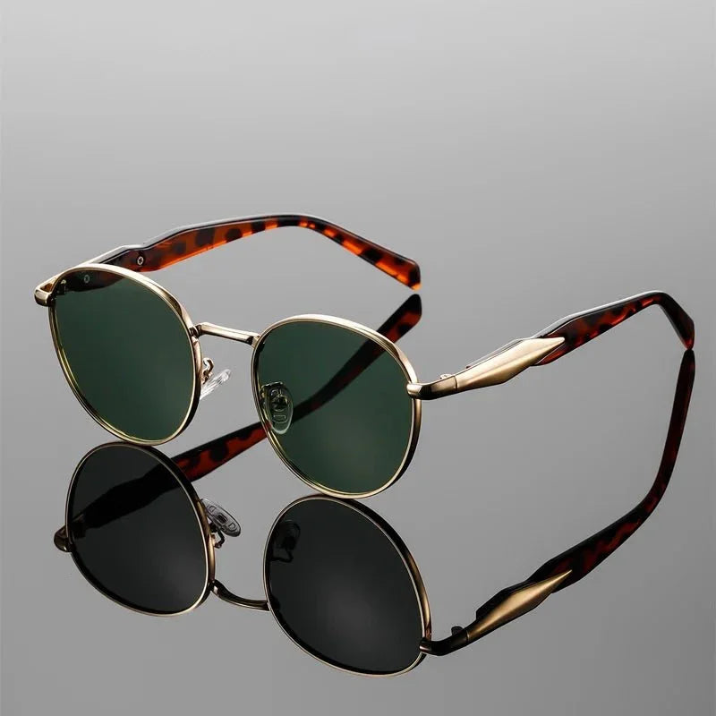 Men's Round Sunglasses – UV400 Vintage Style