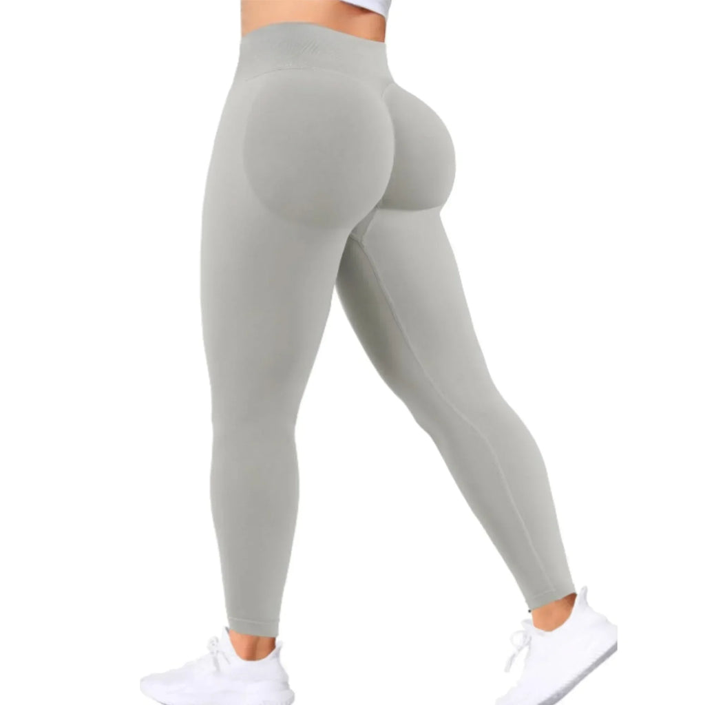 Women’s High-Waisted Seamless Hip-Lifting Yoga Leggings – Summer Fast-Dry Fit-HighTouch