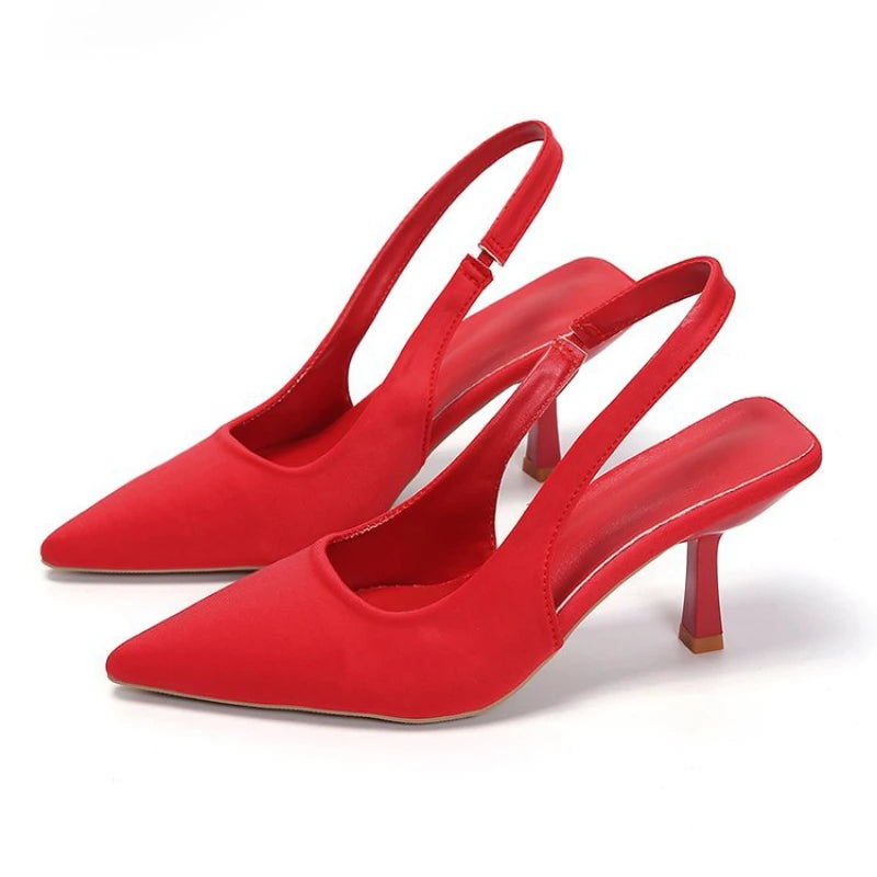 Luxury Pointed-Toe Stiletto Pumps for Women – Sexy High Heels-HighTouch