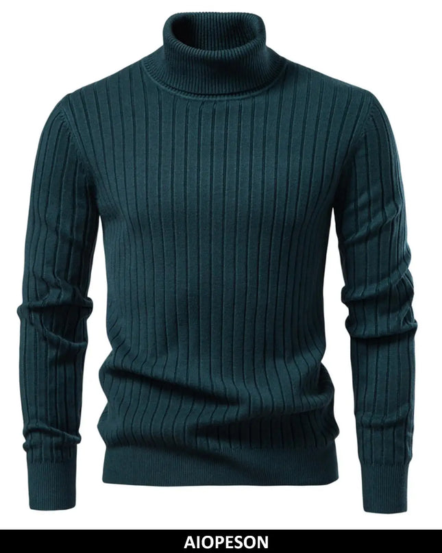 AIOPESON | Men’s Turtleneck Sweater – Winter Warm Pullover