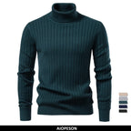 AIOPESON | Men’s Turtleneck Sweater – Winter Warm Pullover-HighTouch