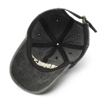 Retro Brooklyn Embroidered Baseball Cap – Adjustable