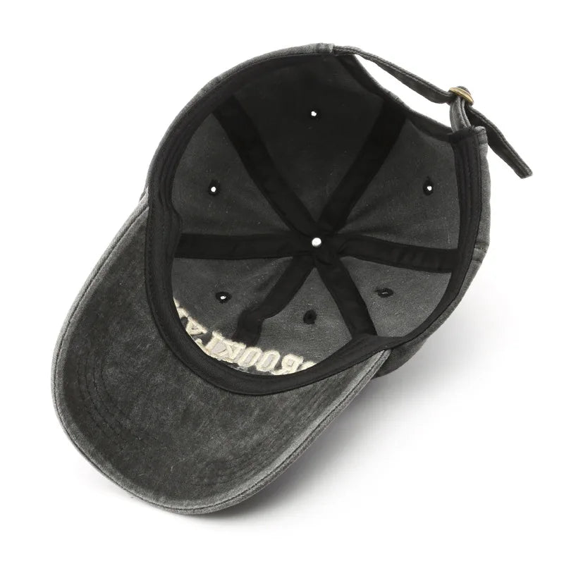 Retro Brooklyn Embroidered Baseball Cap – Adjustable-HighTouch