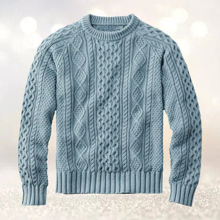 Men's Thick Woolen Knit Sweater