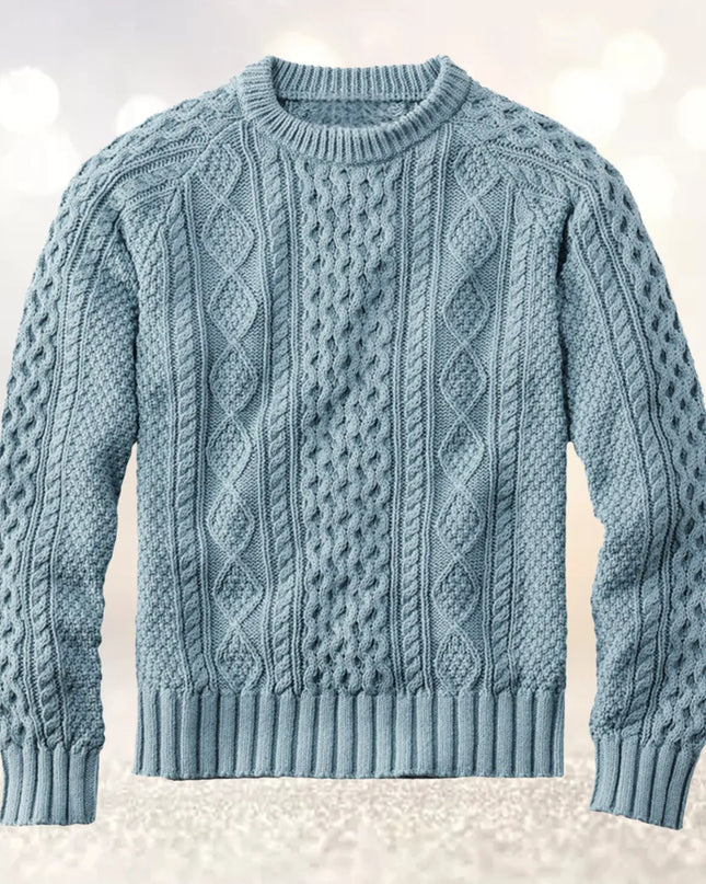 Men's Thick Woolen Knit Sweater